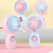 Beat the Heat with Mini Portable Rechargeable Fan