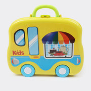 Bus Style Briefcase Tea Play Set | 0112-03 Tea Party set