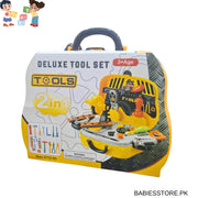Kids Briefcase Style Deluxe Tool Playset