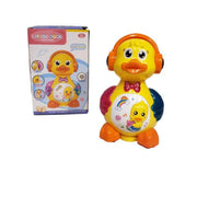 Electric Egg Laying Musical Duck Toy | 0619 Light & Sound Toy