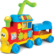Winfun Learning Train 2-In-1 Ride-On And Push Walker 