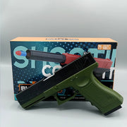 Automatic Shell Ejection Soft Bullet Glock Gun
