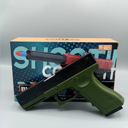 Automatic Shell Ejection Soft Bullet Glock Gun