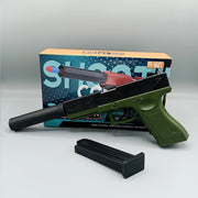 Automatic Shell Ejection Soft Bullet Glock Gun