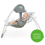 Ingenuity Comfort 2 Go Portable Baby Swing 10845 | Baby Swing