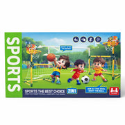 Kids 2 in 1 Basketball and Football Game | 1103 Sports Game