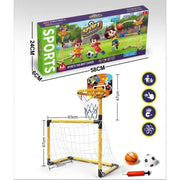 Kids 2 in 1 Basketball and Football Game | 1103 Sports Game
