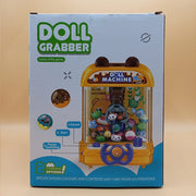Mini Doll Grabber Machine Toy with Light & Sound