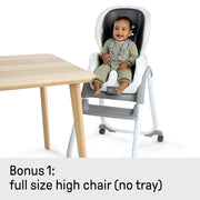 Ingenuity 3-in-1 Convertible Baby High Chair 11609 | Ingenuity High Chair