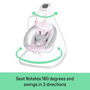 Ingenuity Simple Comfort Cradling Baby Swing 11624 | Electric Swing