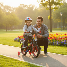 12-Inch Kids Bicycle with Training Wheels