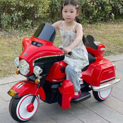 Kids Electric Ride-On Touring Bike | 1288 Kids 3 Wheels Harley Davidson Bike