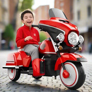 Kids Electric Ride-On Touring Bike | 1288 Kids 3 Wheels Harley Davidson Bike