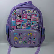 Cute Cartoon Purple School Bag for Girls | Unicorn Backpack