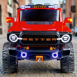 12V Two Seater Kids Ride-On Jeep | Big Size Jeep