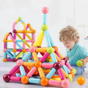 Kids Educational Magnetic Sticks Building Set | 158-32 Super Magnet Toys