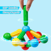 Kids Educational Magnetic Sticks Building Set | 158-32 Super Magnet Toys