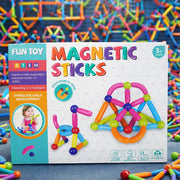 Kids Educational Magnetic Sticks Building Set | 158-32 Super Magnet Toys