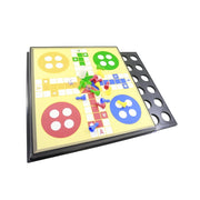 2-in-1 Board Game for Kids & Family | Connect 4 & Ludo Game Set