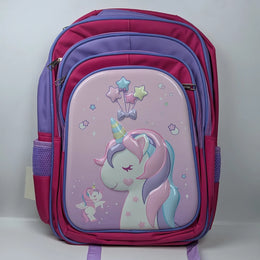 Unicorn Themed School Bag for Girls | 3D Design Backpack
