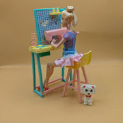 Fashion Girl Doll Sewing Playset with Accessories