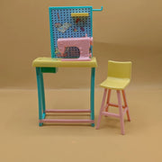 Fashion Girl Doll Sewing Playset with Accessories