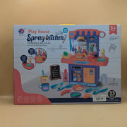 Interactive Play House Kitchen Set | Spray Kitchen