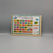 Wooden Alphabet & Number Fishing Toy