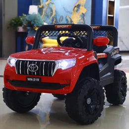 Kids Ride-On Jeep with Dual Battery 6V | 4x4 with dual motor