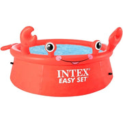 INTEX Happy Crab Easy Pool Set 6 Feet | Inflatable swimming pool