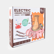 Electric Pottery Machine for Kids – DIY Ceramic Painting & Creative Clay Wheel Set