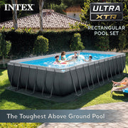 INTEX Ultra XTR Frame Rectangular Pool Set 26364 | Swimming Pool