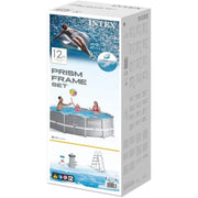 INTEX Prism Frame Pool with Water Filter Pump 26712 | Swimming Pool