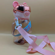 Stylish Bear Shaped Water Bottle with Strap | 2692
