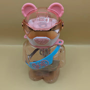 Stylish Bear Shaped Water Bottle with Strap | 2692