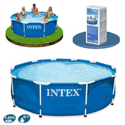 INTEX Round Metal Frame Pool 28200 | Swimming Pool