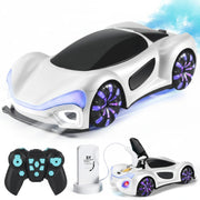 Remote Control Energy Concept Car with Drift, Lights, Music & Steam Spray – Rechargeable RC Electric Car