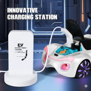 Remote Control Energy Concept Car with Drift, Lights, Music & Steam Spray – Rechargeable RC Electric Car