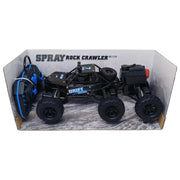 6-Wheel Spray Rock Crawler RC Car with Smoke Effect & Off-Road Suspension