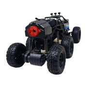 6-Wheel Spray Rock Crawler RC Car with Smoke Effect & Off-Road Suspension