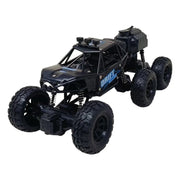 6-Wheel Spray Rock Crawler RC Car with Smoke Effect & Off-Road Suspension