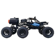 6-Wheel Spray Rock Crawler RC Car with Smoke Effect & Off-Road Suspension