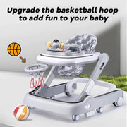 2 in 1 Baby Walker With Basketball Hoop SH803T | Baby Walker