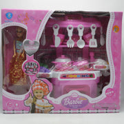 Doll Kitchen Playset With Lights Sound