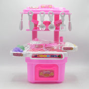 Doll Kitchen Playset With Lights Sound