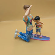 Summer Theme Doll Set with Surfboard