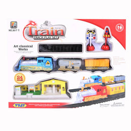 Kids Electric Train Track Play Set | 3617A Art Classical Works