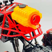 2.4GHz RC Stunt Climbing Truck with Smoke Spray, LED Lights & 360° Drift Action