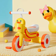 Kids Duck Face Tricycle with Light & Music | 4110 Duck Theme Pedal Tricycle