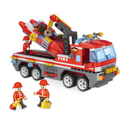 COGO Beach Rescue Team Building Block Set | 4136 City Rescue Team Block